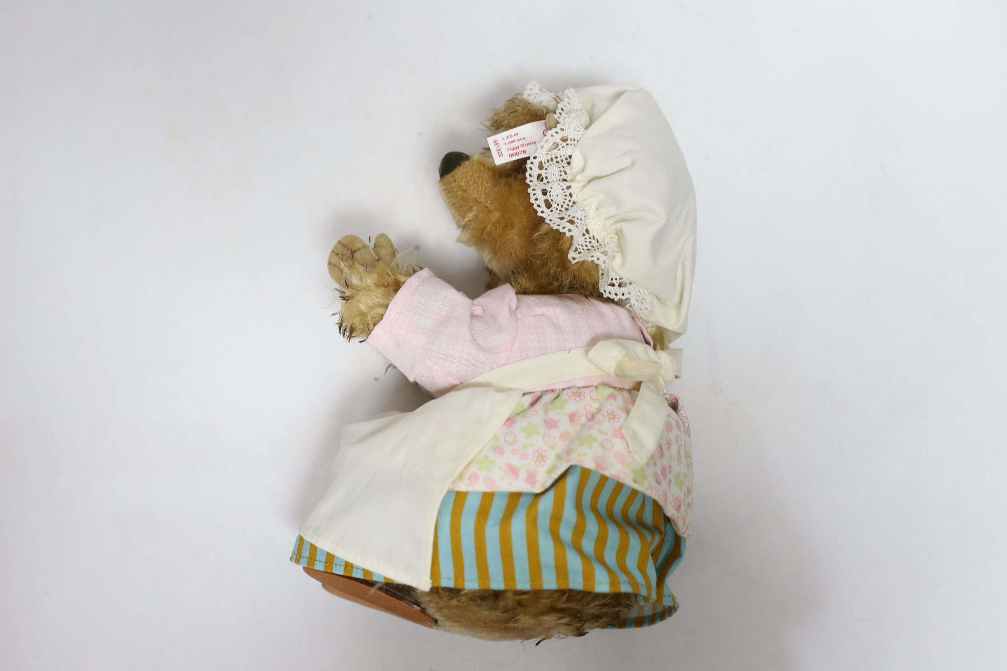 Steiff Mrs Tiggy Winkle, limited edition, no certificate